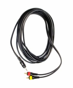 Kentech Auc027-5m 2 Rca-3.5mm Stereo Cable 5m