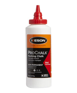KESON ProChalk Marking Chalk Semi-Permanent Red (227 G)