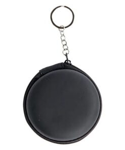Keyring Holder Pouch Earphone and Coin Case Wallet Key Chain 8cmx8cmx3cm