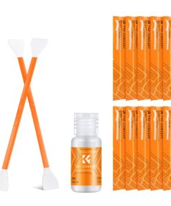 K&F 10 Swab 16mm Dual Head CMOS APS-C Camera Sensor Cleaning Kit 20ml fluid