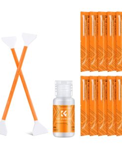 K&F 10 Swab 24mm D-Head CMOS F-Frame Camera Sensor Cleaning Kit 20ml Fluid