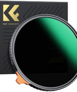 K&F 62mm Variable ND Filter (VND) ND2-ND400 Nano-X Series | KF01.1462