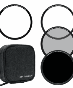 K&F 72mm Magnetic Filter Kit with UV a CPL and ND1000 in a Pouch | SKU.1625