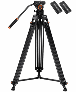 K&F Core-Director Video Tripod with 75mm Bowl and Fluid Head | KF09.121