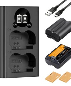 K&F Fuji NP-W235 Battery Kit - 2 Batteries and Dual Charger | KF28.0018