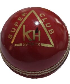 KH Super Club 113g 2 Piece Cricket Ball - Red