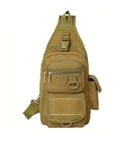 Khaki Sling Bag 27x17cm