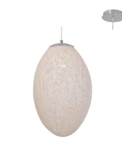 Khoi San - Pendant - 300mm - Chrome