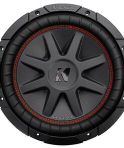 KICKER Compvr 10-Inch Subwoofer, Dual Voice Coil, 4-Ohm
