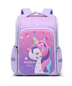 Kid School Backpack - Purple - Women