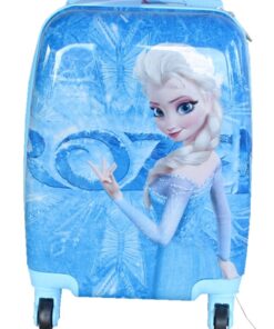 Kiddies Cartoon Hand Luggage Kids School Bag Suitcase for Children - Frozen Barbie