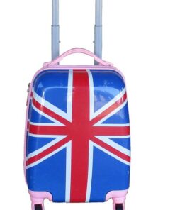 Kiddies Cartoon Hand Luggage Kids School Bag Suitcase for Children - Red/Blue/White