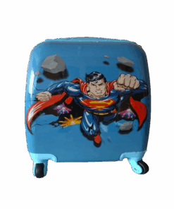 Kiddies Cartoons Hand Luggage/ Suitcase for Kids - Super Man