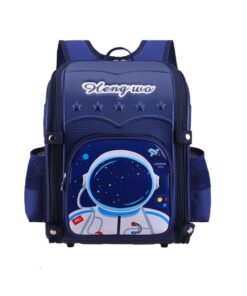 Kids 3D EVA Cartoon Cute School Backpack - Blue
