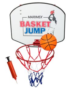 Kids Basketball Hoop With Wooden Backboard, Pump & Ball