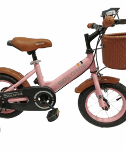Kids Bicycles with Stabilizers, Basket and Caliper Brakes