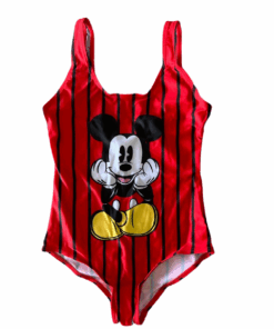 Kids Cool and Comfy One Piece Swimsuit - Red - 15-16 years