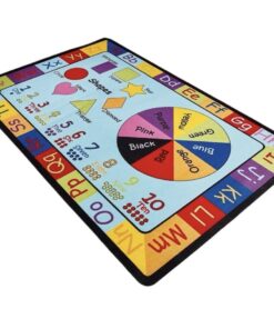 Kids Educational Non - Slip Play Mat / Area Rug