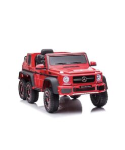 Kids Electric Ride On Mercedes G63 6x6 12volt Car - Red
