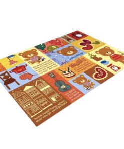 Kids Fun Floor Play Rug - Music Cute Bear
