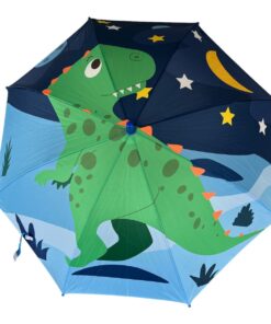 Kids Fun Printed Umbrellas - Blue, Green
