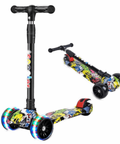 Kids Glide Scooter With LED Lights