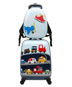 Kids Hard Shell Suitcase & Backpack Set