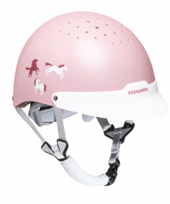 Kids' Horse Riding Helmet 100 - Pink - L