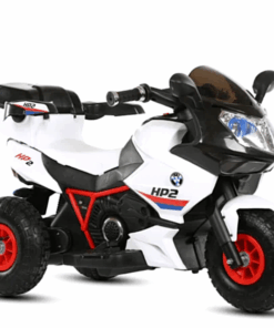 Kids' Jet Electric Motorcycle - White