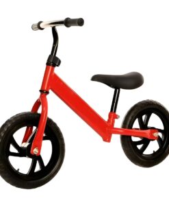 Kids' No Pedal Balance Bike with Airless Tires - Red
