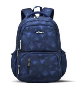 Kids' Orthopedic Primary School Backpack - NavyBlueLightBlue