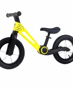 Kids Push Balance Bike Foldable - Yellow and Black