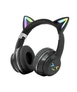 kids RGB Light Cat Ear Wireless Headphone with Microphone Support