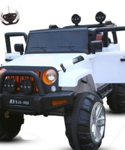 Kids Ride On Jeep 4X4 - White