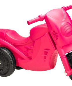 Kids Ride-On Plastic Push-Bike - Pink