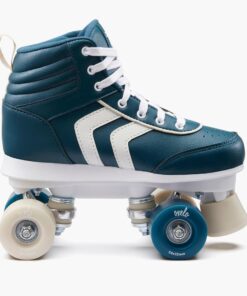 Kids' Roller Skates Quad 100 - Navy - UK 2.5