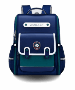 Kids School Bag for Boys and Girls Grade 3 to 6 - Navy Green