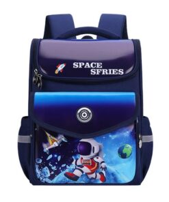Kids School Bag - Navy blue