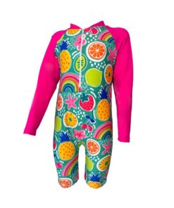 Kids Swim One Piece Suit Summer Fruit - 1-2 years