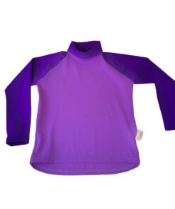 Kids Swim Rash Guard Vest - Blueberry Blast - 13-14 years