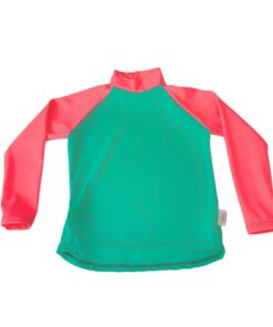 Kids Swim Rash Guard Vests - Watermelon - 9-10 years