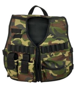 Kids Tactical Vest - Green Camo