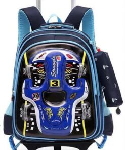 Kids Trolley School Bags - Blue - Men