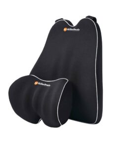 Killer Deals Car Travel Memory Foam Neck / Lower Back Support Cushions