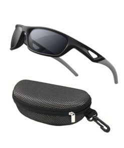 Killer Deals RIVBOS RB831 Polarized Sports/Outdoor/Driving Sunglasses - Black