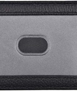 Killer Deals Vegan Leather RFID Wallet w/ Magnetic Pocket Money Clip - Black