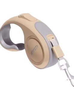 KimPet 5M Pet Dog Walking Retractable Dog Leash Automatic Traction Rope-730 - champagne