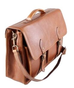 King Kong Leather 15" Notebook Leather Business Bag