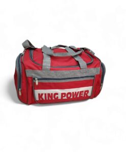 King power Travelling Duffel Bag /Sports bag/Gym Bag/Overnight Bag - red