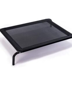 King Size XL-Elevated & Durable Dog Bed - Nylon Metal, Cooling & Washable